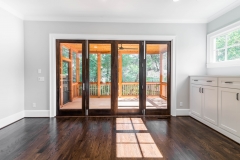 Accordion Doors to Porch